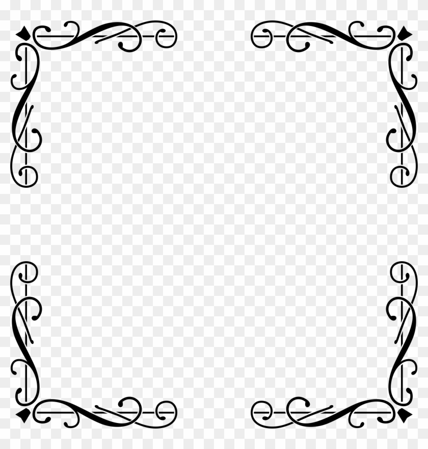 Big Image - Elegant Fancy Border Design #747508