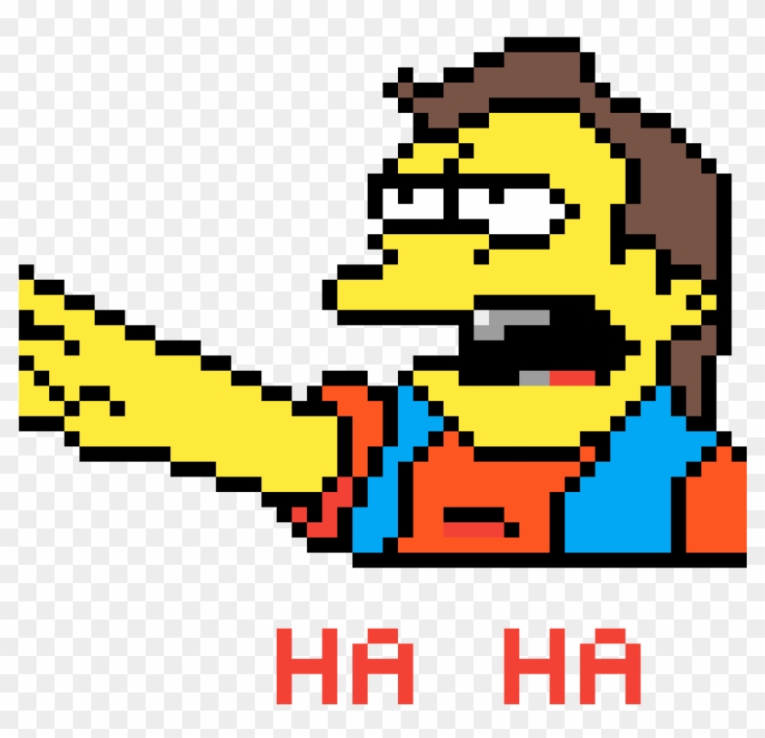 Nelson Muntz Pixel Art #748419