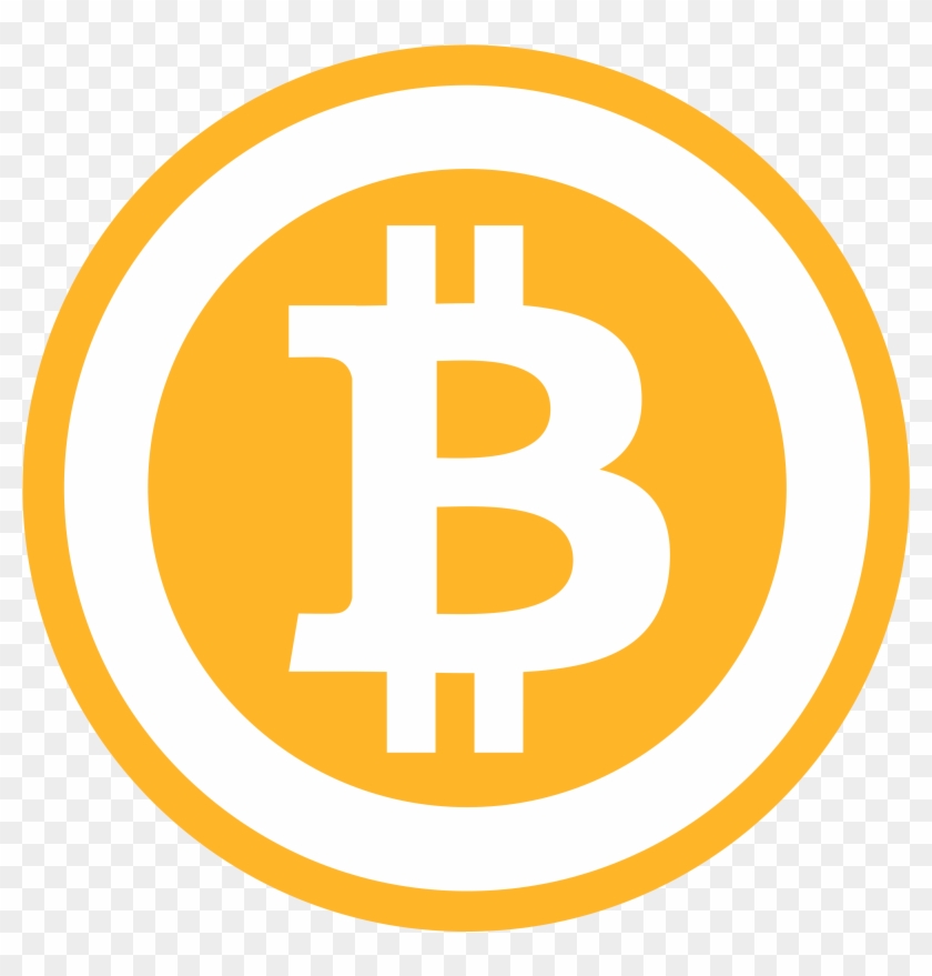 Bitcoin Png - Bitcoin Logo Standard 20x26 Inch Size Poly Cotton Pillow #748455