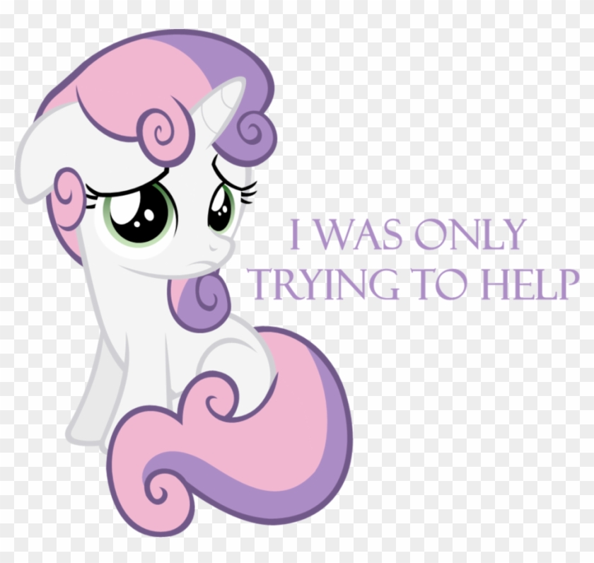 Only Trying To Help By Zacatron94 - Sweetie Belle #748553