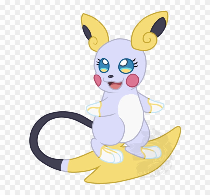 [oc] Estelle The Alolan Raichu By Lycanark - Raichu #748927
