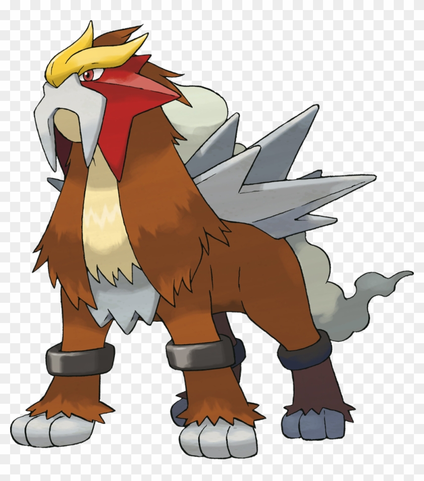 I Keep Running Away From Home - Entei Pokemon Png #749145