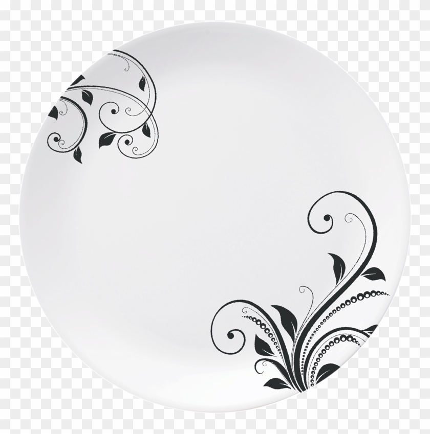 Servewell Black Beauty Urmi Dinner Plate Set, 27cm, #749167