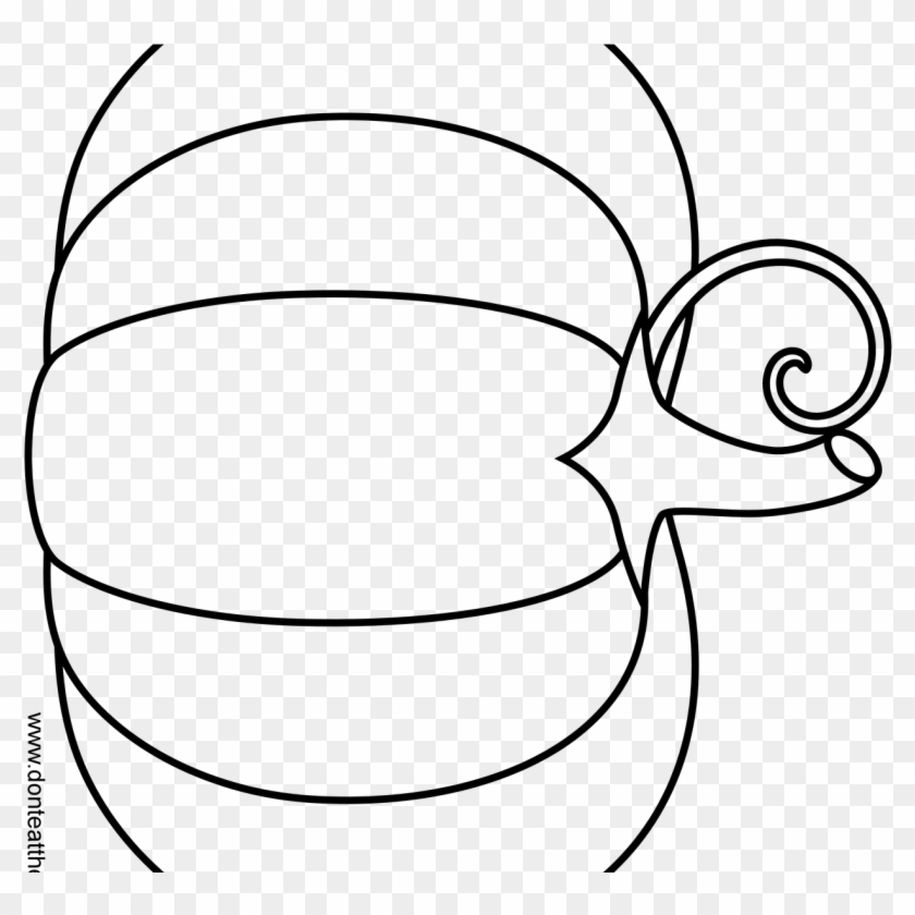 Pumpkin Pattern Coloring Page Printable Free Large - Coloring A Pumpkin #749184