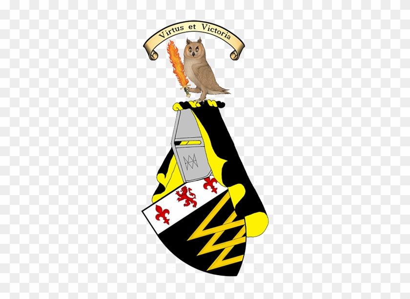 Sable Three Chevronels Issuing From Sinister Braced - Sable Three Chevronels Issuing From Sinister Braced #749470