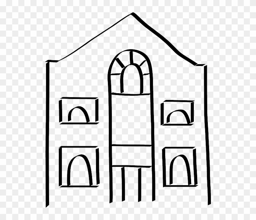 Home Building, Architecture, Roman, House, Home - صور مدرسه ابيض واسود #749619