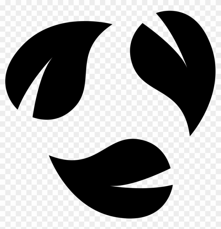 Recycle Symbol Of Three Leaves Comments - Leaf Recycle Icon #749985