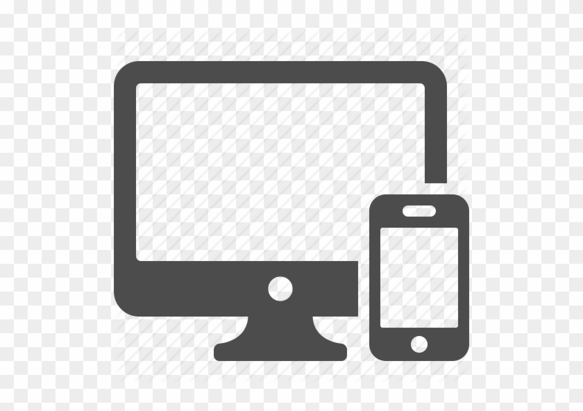 Computer And Phone Icons - Computer And Phone Icon #750736
