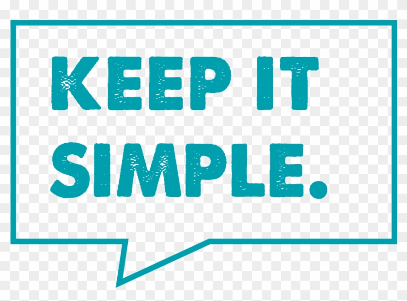 Speech Bubbles Keep It Simple Creating Business Plan - Steps To The Sale #750799