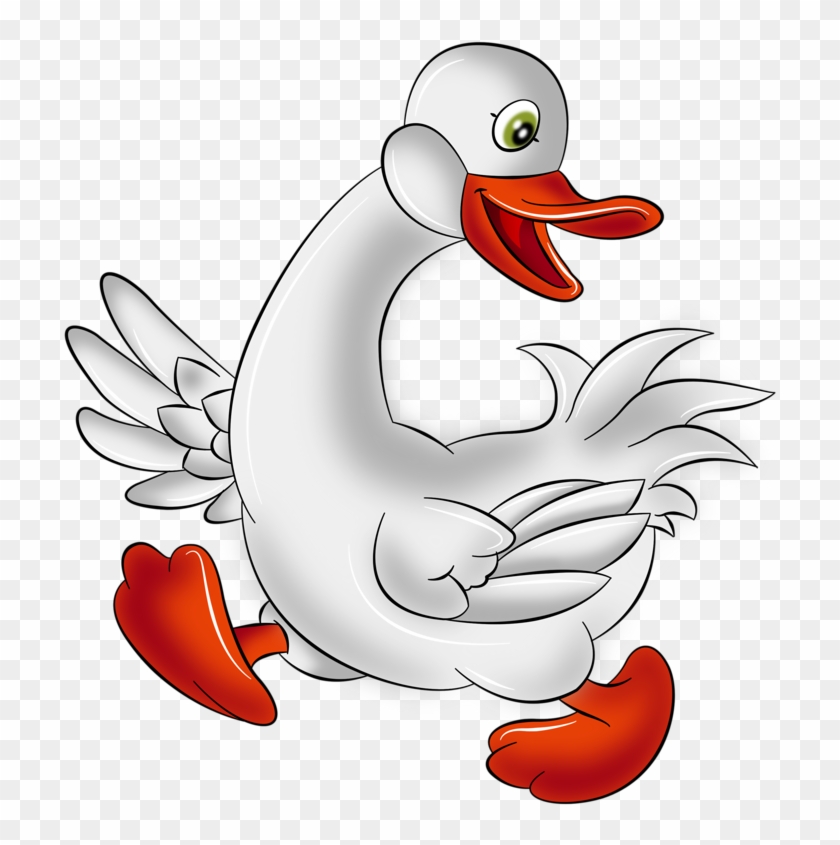 Drawn Swan Duck - 大白 鹅 卡通 #751731