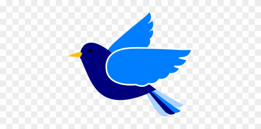 Blue Bird Left2 Clip Art At Clker Com Vector Clip Art - Blue Bird Clipart #752116