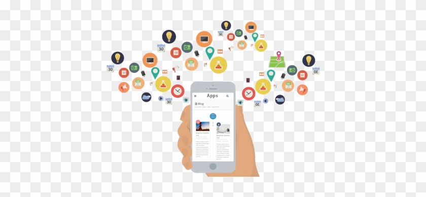 Think Of Apps Think Of Us - Web Design Creative Banner #752459