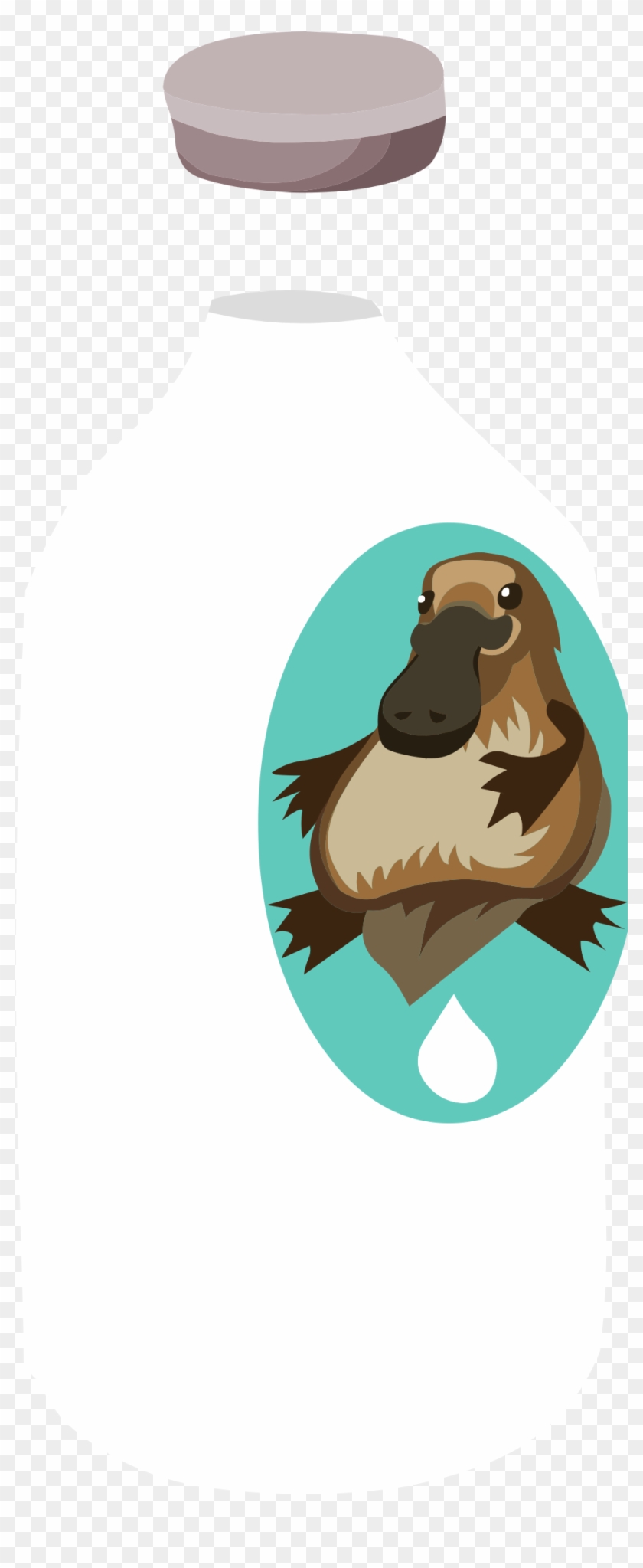 Milk Platypus - Cartoon #752869
