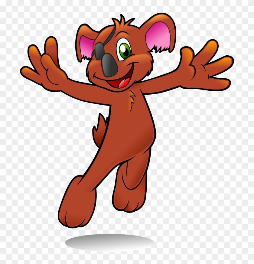 Koala Clipart Happy - Clipart Borgne #752880
