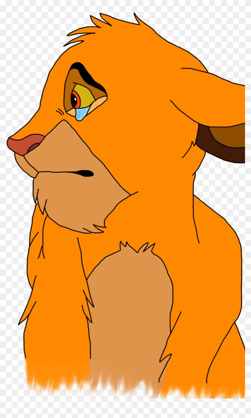 Sad Simba By Rebastweeba Sad Simba By Rebastweeba - Simba Sad Png #753902