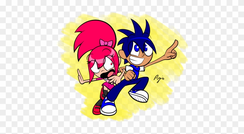 Drawings Of My Characters, Logan And Kana Also Featuring - Misty #754215