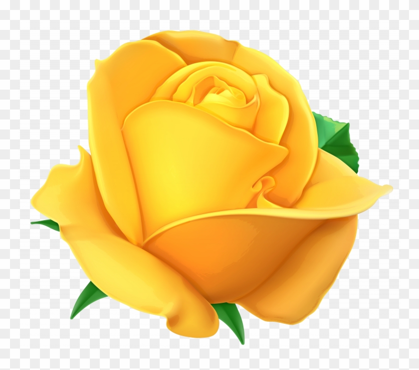 Download Inspiring Yellow Rose Clipart - Download Inspiring Yellow Rose Clipart #754313