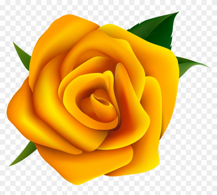 Download Inspiring Yellow Rose Clipart - Download Inspiring Yellow Rose Clipart #754321
