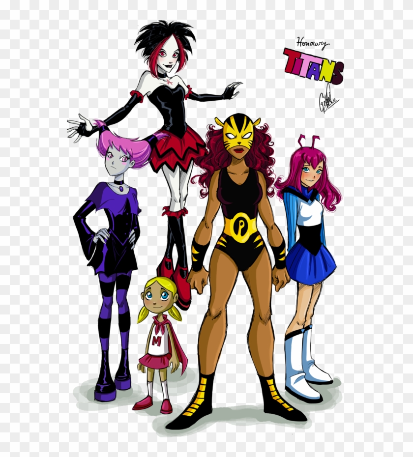 Titan Girls Ii By Rachel1466 - Teen Titans Go Pantha #754787
