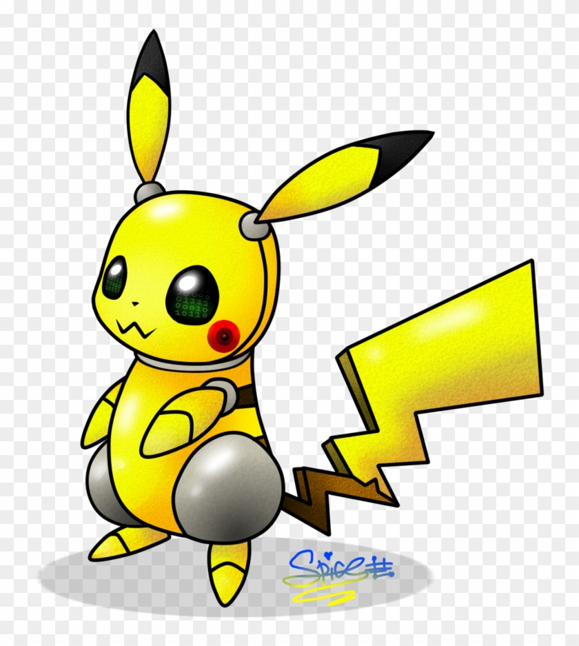 Robot Pikachu By Spice5400 - Robot Pikachu By Spice5400 #754892
