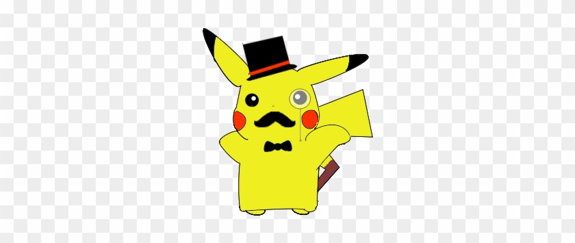 Fancy Pikachu By Sunnystreak - Cartoon #754974