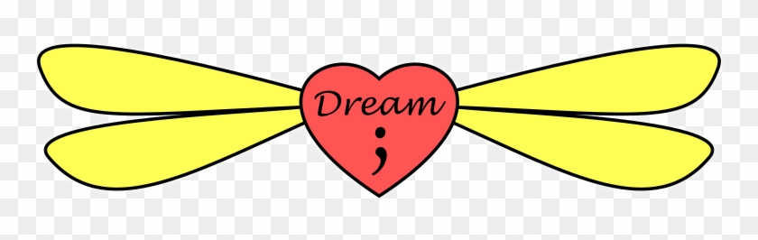 Heart With Dragonfly Wings, Inscribed With The Word - Tammy's Left Shoe---as Opposed To Her Right #755204
