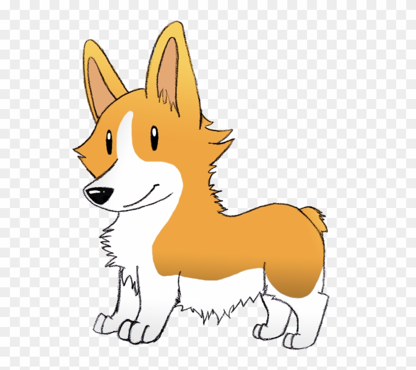 Pembroke Welsh Corgi Puppy Animation Cartoon Canidae - Cartoon Corgi Png #755380