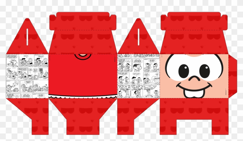Turma Da Mônica - Caixa Milk Da Turma Da Monica #755498