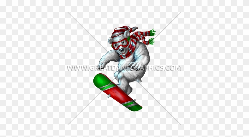 Polar Bear Snowboarding - Sandboarding #755647