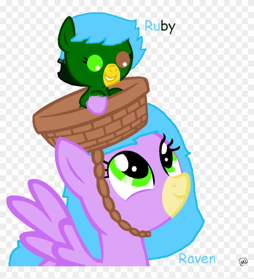 Ruby And Raven By Abbytheawesome201 Ruby And Raven - Cartoon #756976