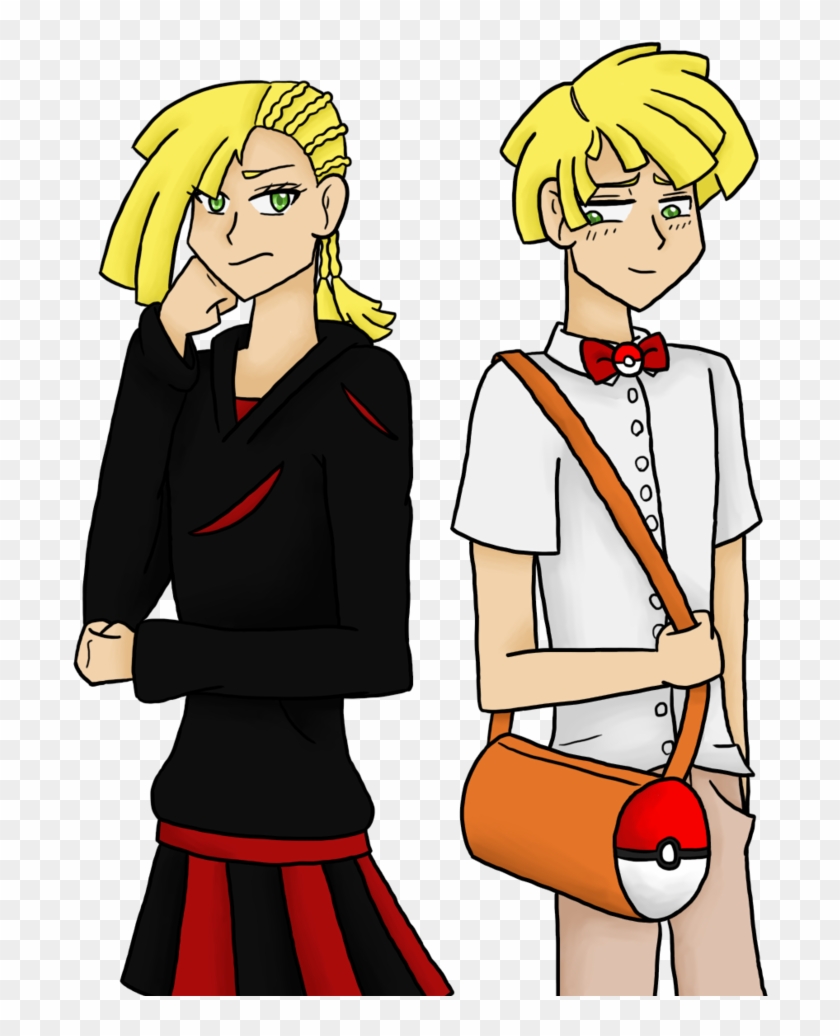 Lily And Gladion Reversed By Sldlovesphinabella - Cartoon #757372