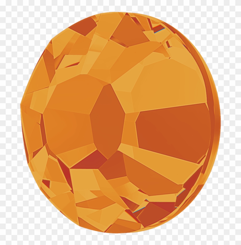 Sl Rhinestones From Austria - Orange #757471