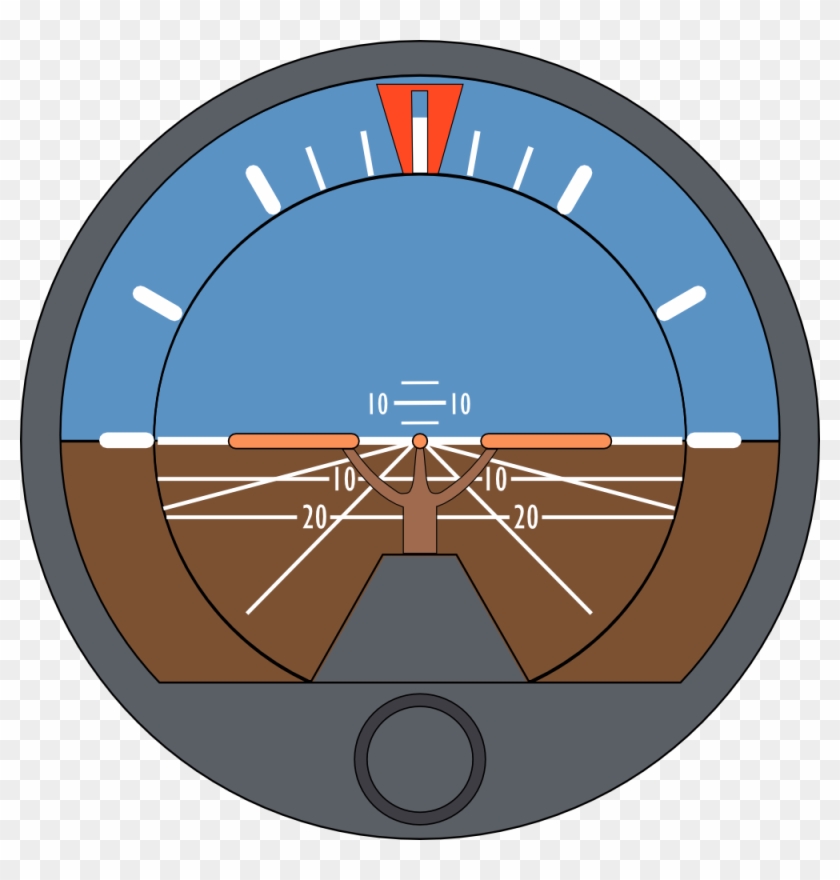 Onlinelabels Clip Art - Attitude Indicator Png #757812