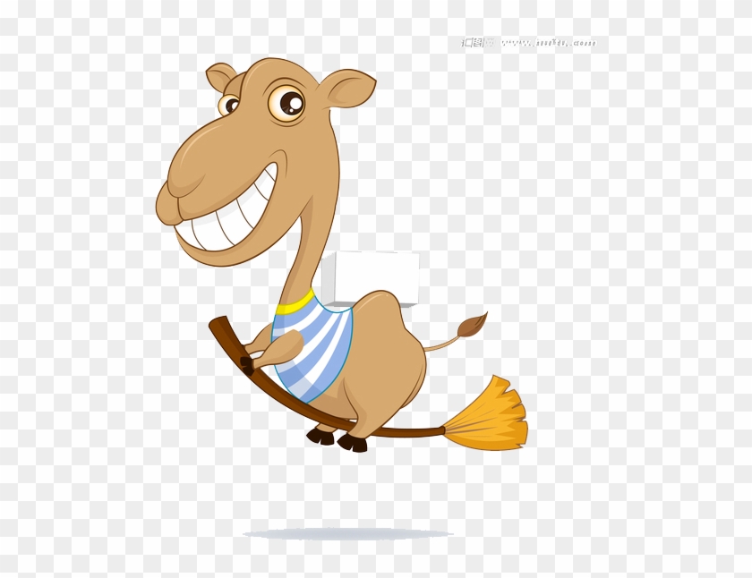 Camel Cartoon Illustration - Illustration #757992