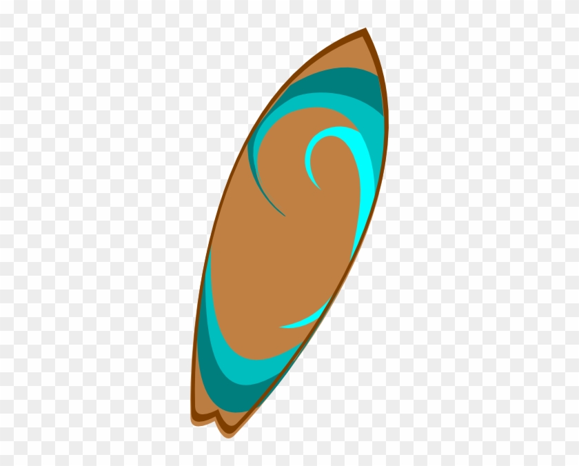 Surfboard Clipart Cartoon - Portable Network Graphics #759090