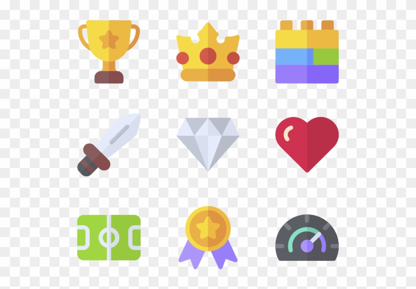 Gaming 50 Icons - Vector Graphics #759498