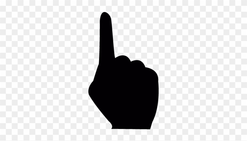 Finger Pointing To Up Vector - Finger Pointing Up Vector #760570
