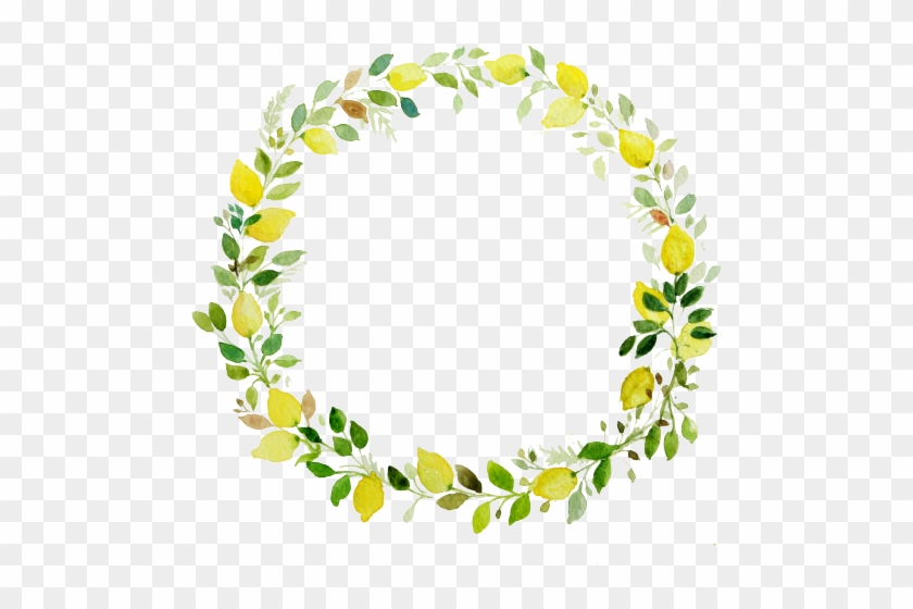 Images For Floral Wreath With Transparent Background - Free Watercolor Wreath Png #760611