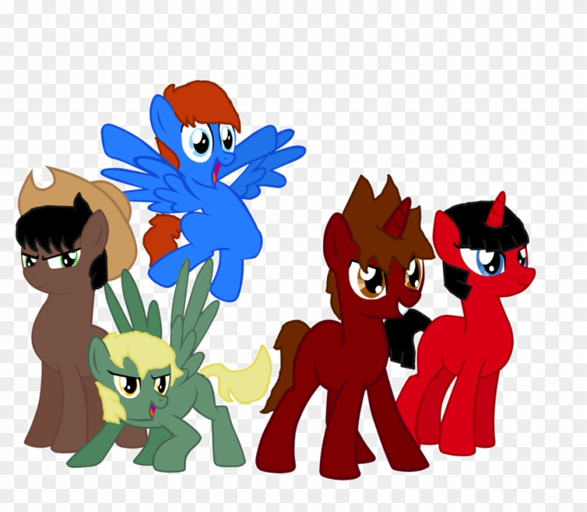 Ninjago Ponies By Flyerstorm - Cartoon #760770