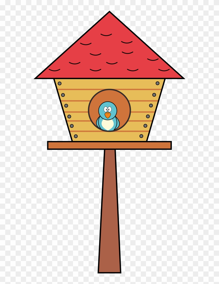 Bird House Cartoon - Cartoon #760784