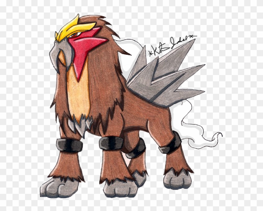 Lord Of The Volcano - Entei Animated Gif #761434