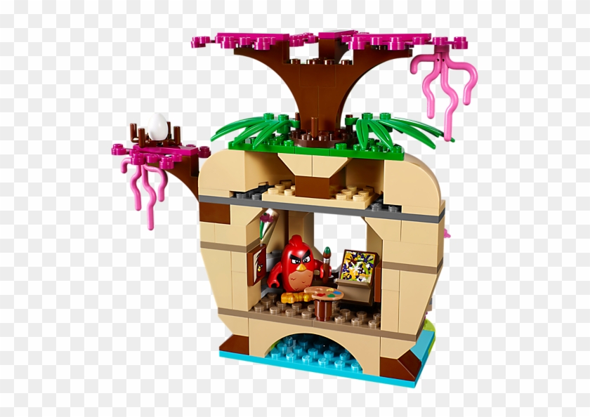 Bird Island Egg Heist - Lego Angry Birds 75823 Bird Island Egg Heist Building #761952