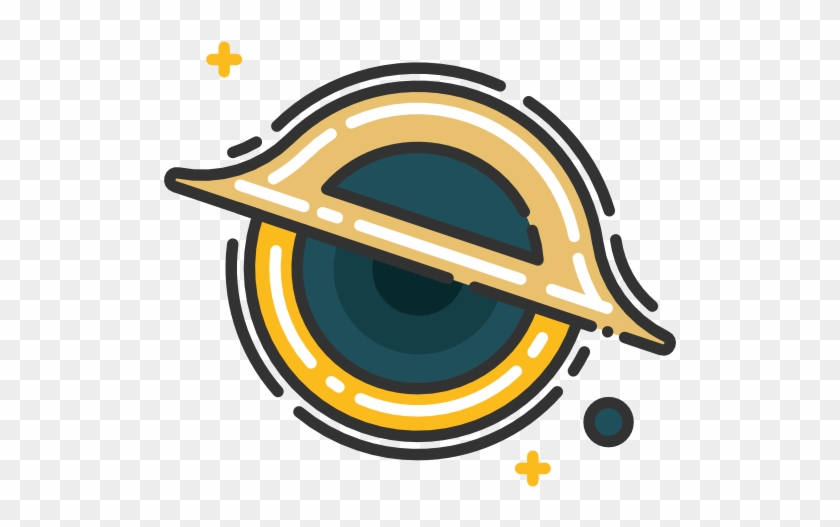 Black Hole Scalable Vector Graphics Icon - Black Hole Vector Art #762211