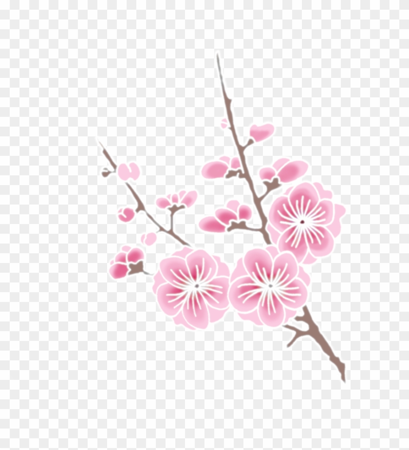 Cherry Blossom Clipart Transparent - Clip Art #762375