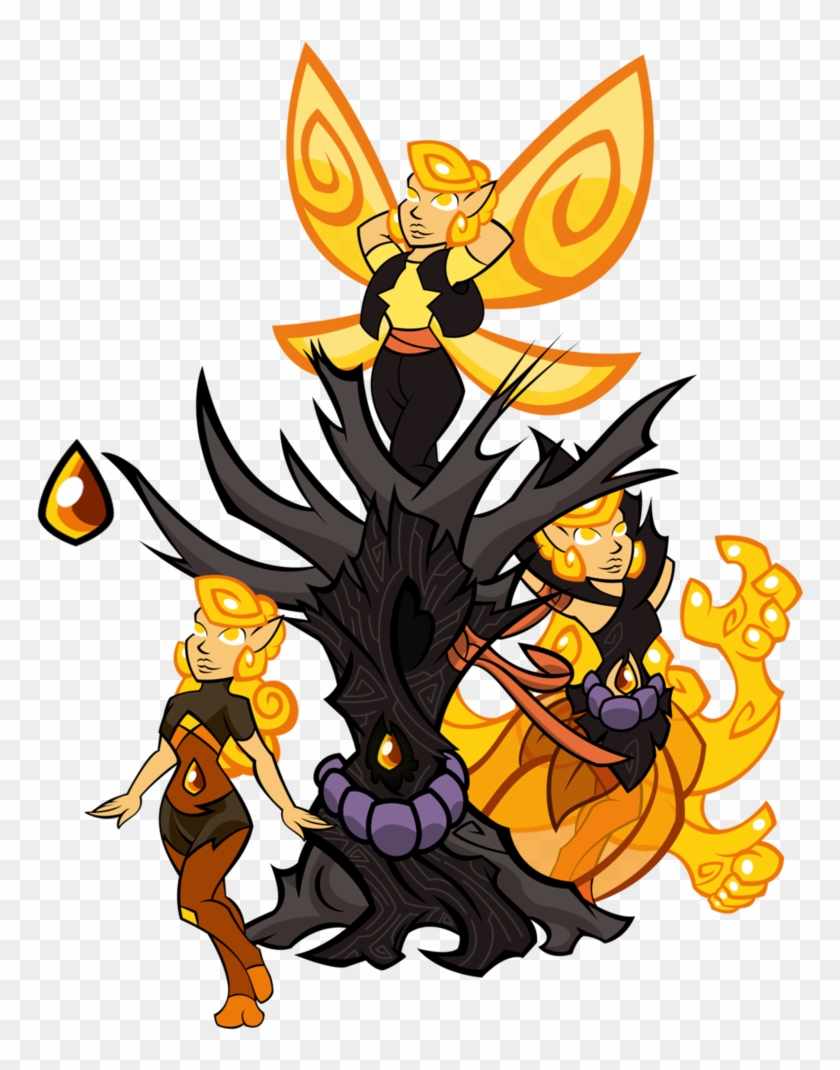 Corrupted Gem, The Amber Tree By H 72 - Steven Universe Corrupted Gem Oc #762772