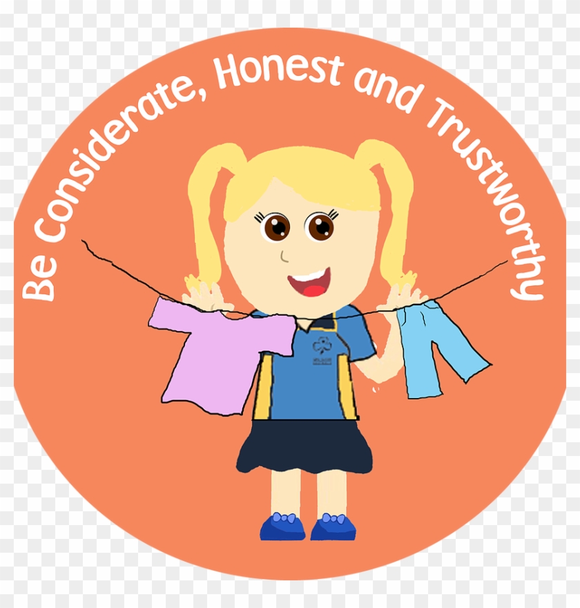 2- Considerate, Honest And Trustworthy - Cartoon #762869