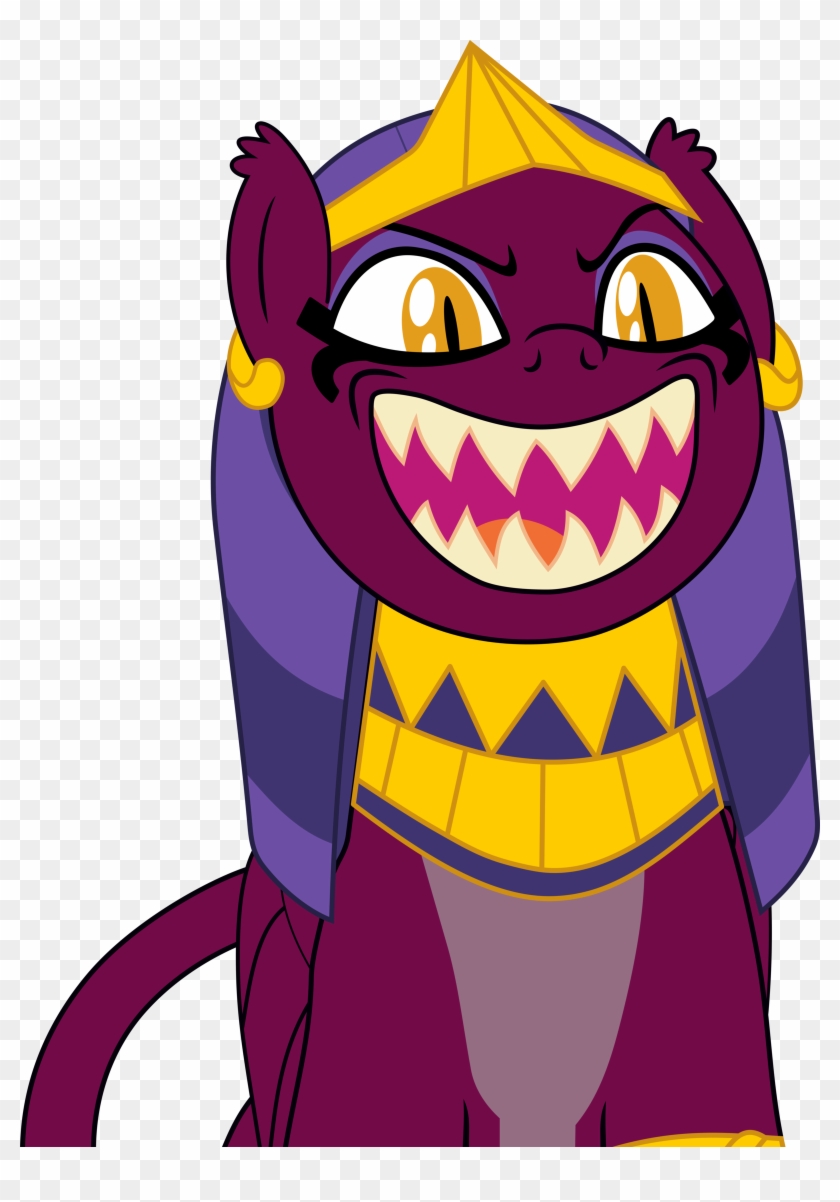 Frownfactory, Crown, Cute, Daring Done, Evil, Evil - Сфинкс Mlp #763387