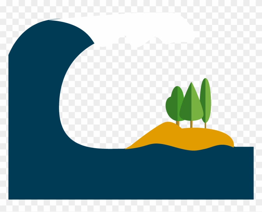 Euclidean Vector Flat Design - Tsunami #763505