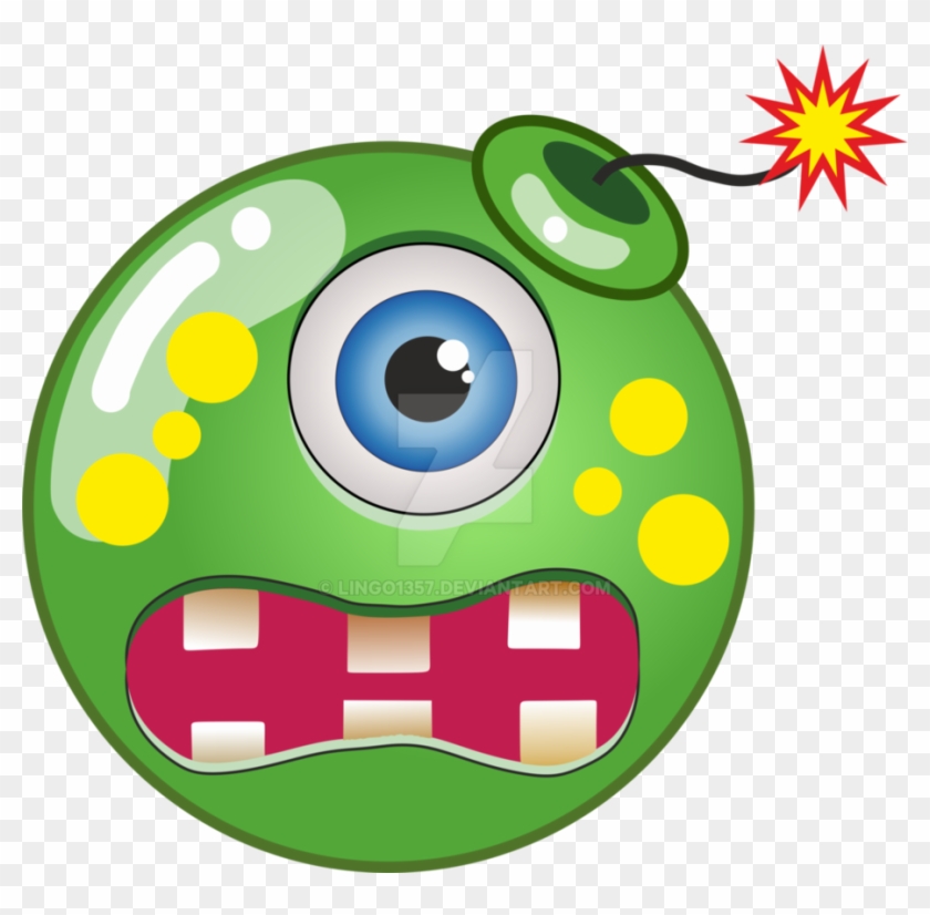 Monster Green By Lingo1357 - Blue #763573