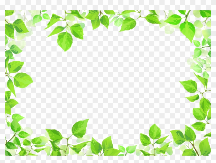 Fukuoka U30e9u30a4u30c8 Jimdo Gmbh Beauty Parlour - Green Leaves Frame Png #763843